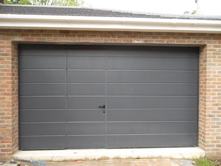 Hormann Sectional Garage Door, fitted in Camberley, Surrey - 1D11e5ebeeD3c42540f69555bbe34fb8 XL 1 768x576