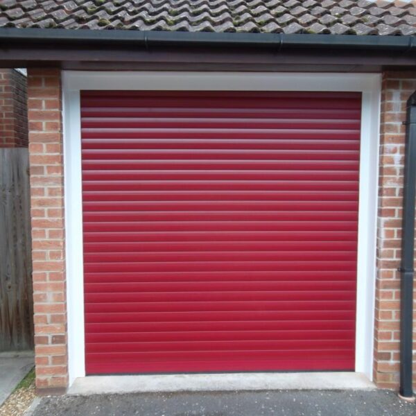 Red Garage Doors in Surrey, Berkshire & Kent | Doormatic Garage Doors